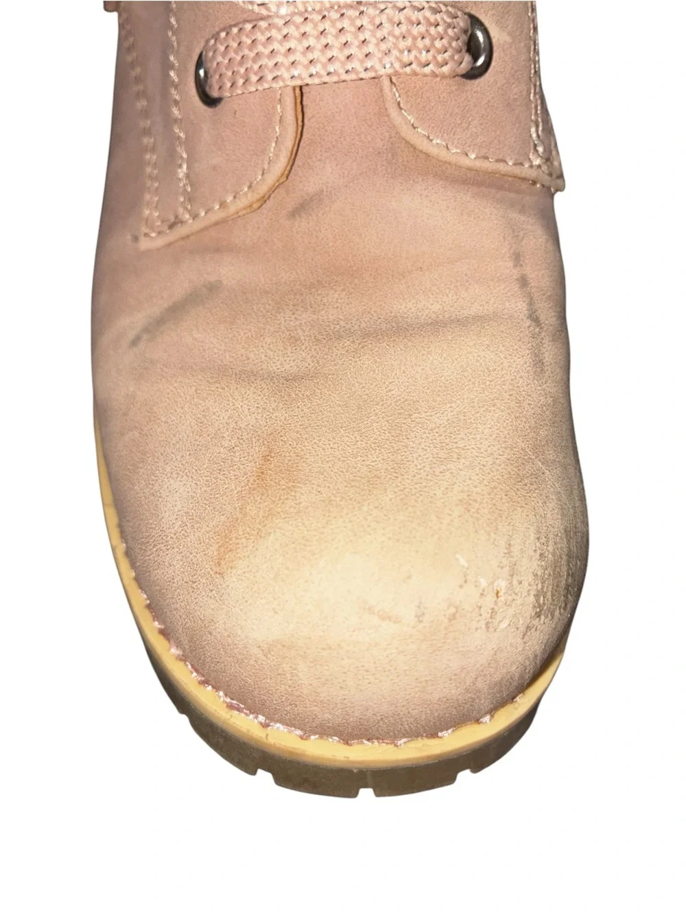 Dolce Vita Rudelle boots plush cream faux fur trim and a decorative buckle SZ 5